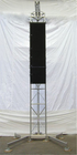 Line Array Speaker Upright Truss / Customized Heavy Duty Truss 520x1000 mm