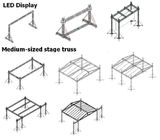 Custom Aluminum Alloy Square Stage Roof Truss System for audio equipment
