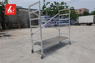 Folding Step Bench Working Platform Aluminum Layer Truss Protable Work Bench